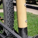 Boo's new water bottle mounts are internally reinforced, saving weight and providing a cleaner look while securing bottles closer to the frame's tubes