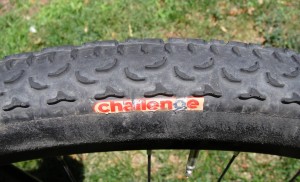 Bill Marshal of Challenge Tires hooked us up with a set of the brand-spanking-new tubular 29er tires.  Brad: "They're stupidfast."  Enough said.