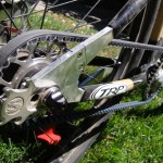 The newest gem from Gates Carbon Drive Systems, called CenterTrack, is as efficient as a chain but bulletproof and requires no lubricant!