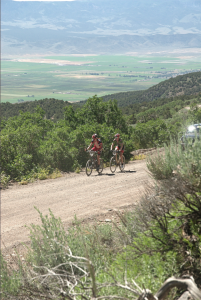 Leaders on the KOM