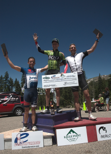 Overall podium